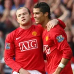 Rooney e Cristiano Ronaldo fora do top-5 maiores jogadores